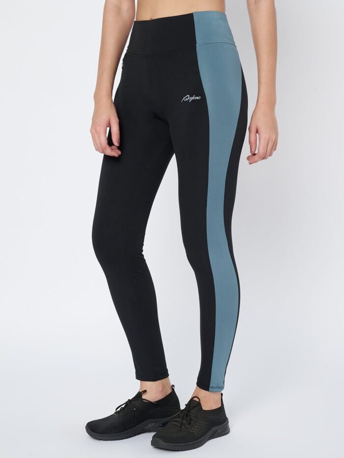 Buy Online: Waylene Women's Black High-Waist Sports Leggings for Yoga & Gym - Shop Premium Activewear for Women - Image 2