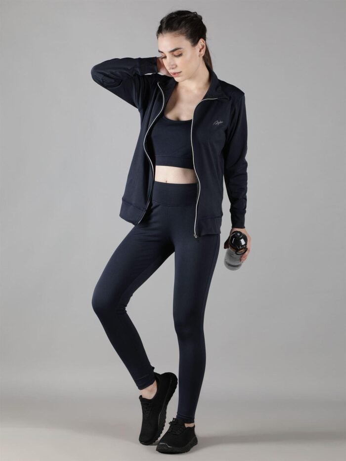 Waylene Navy Blue Track Suit for Women, Casual Western Wear, Shop Online, Buy Online