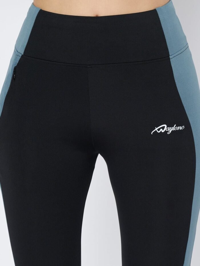 Buy Online: Waylene Women's Black High-Waist Sports Leggings for Yoga & Gym - Shop Premium Activewear for Women - Image 5