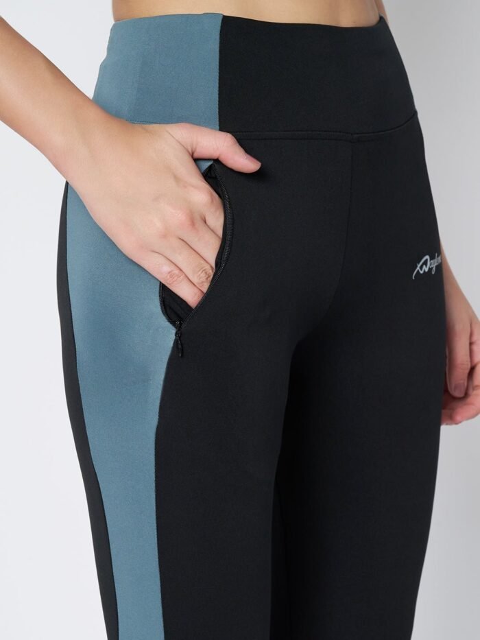 Buy Online: Waylene Women's Black High-Waist Sports Leggings for Yoga & Gym - Shop Premium Activewear for Women - Image 6