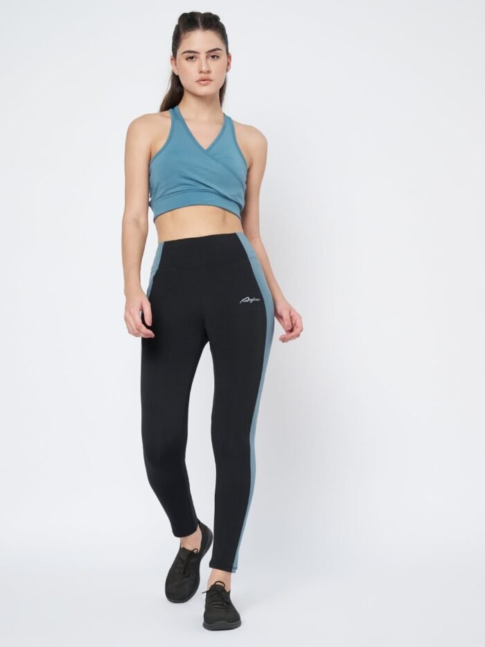 Buy Online: Waylene Women's Black High-Waist Sports Leggings for Yoga & Gym - Shop Premium Activewear for Women - Image 7