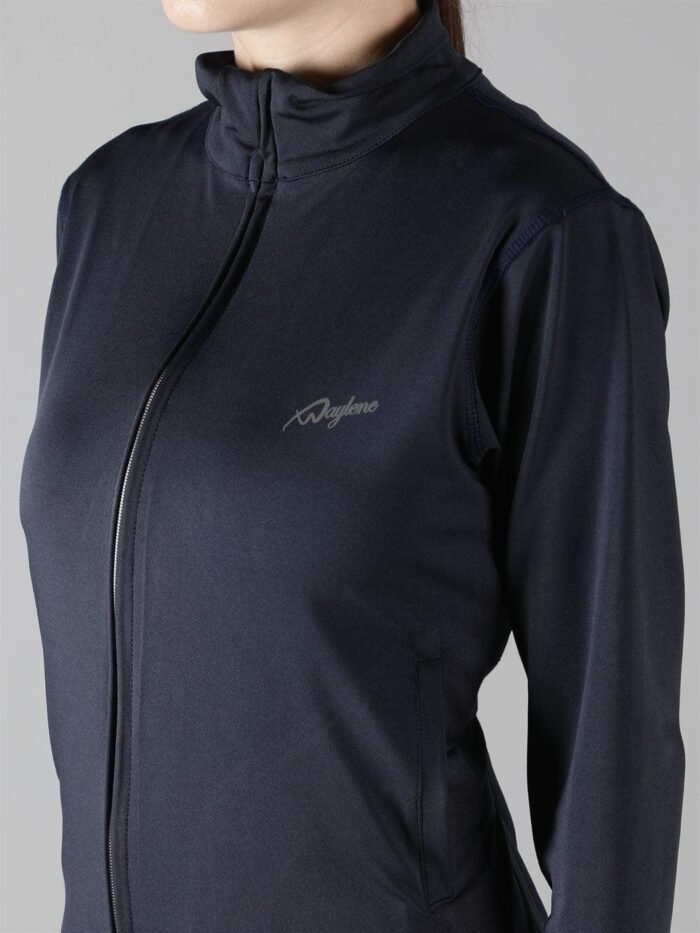 Waylene Navy Blue Sweatshirt for Women, Casual Wear, Shop Online, Buy Online - Image 5