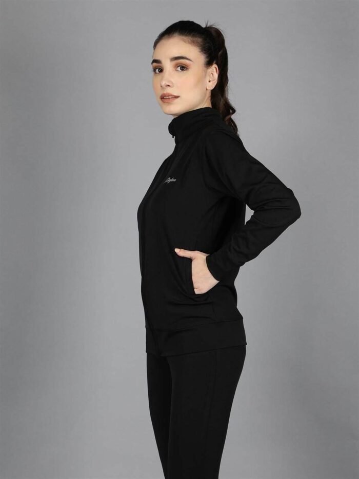 Waylene Black Sweatshirt for Women, Perfect for Casual Wear or Workouts, Shop Online, Buy Online - Image 2