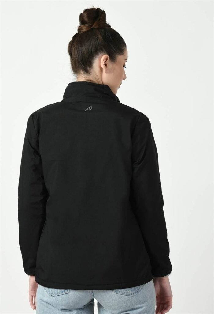 Waylene Women's Black Waterproof Jacket for Western Wear, Shop Online, Buy Online - Image 2
