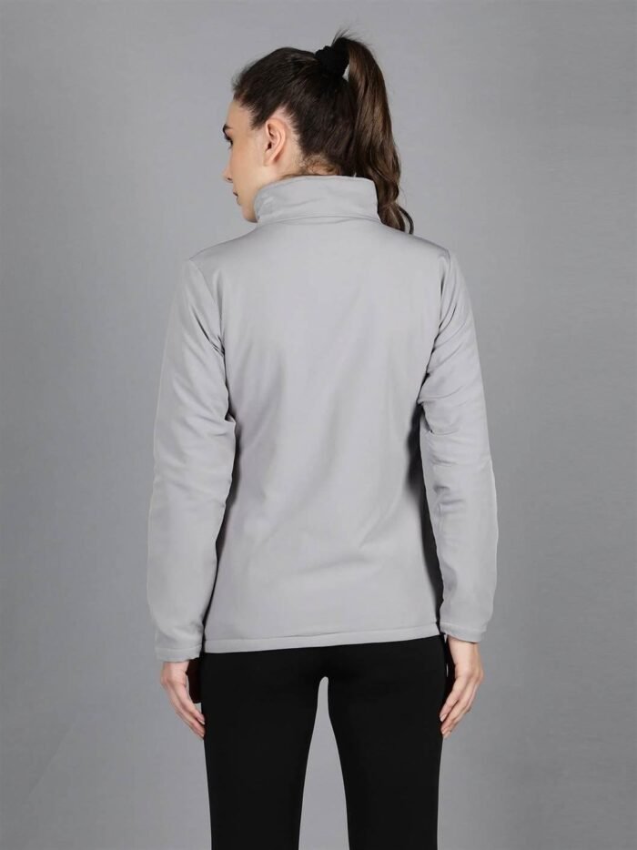 Waylene Women's Grey Waterproof Jacket, Casual Western Wear for Women, Shop Online, Buy Online - Image 2