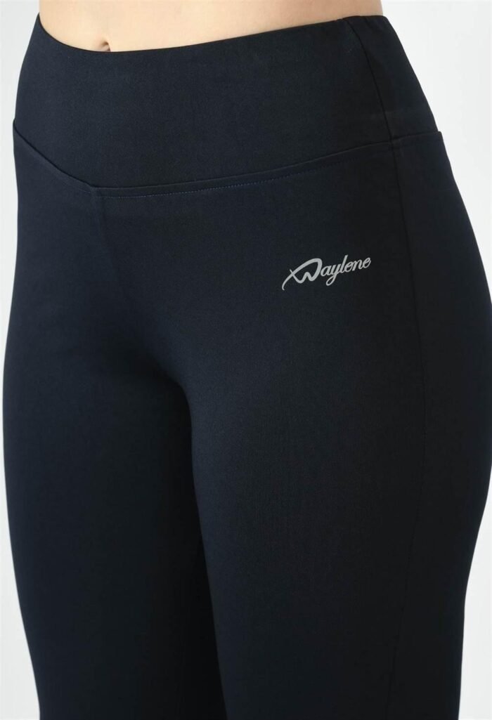 Waylene Ladies Gym & Yoga Wear Leggings - Black | High-Waisted Sports Tights | Dry-Fit & Slim-Fit | Shop Online - Image 8