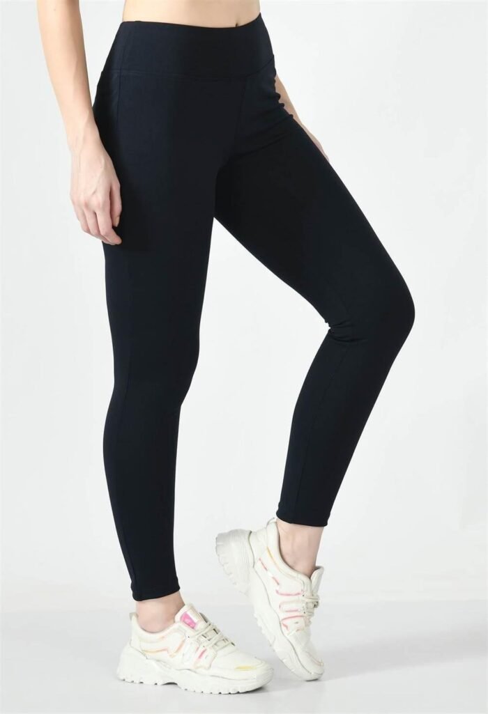 Waylene Ladies Gym & Yoga Wear Leggings - Black | High-Waisted Sports Tights | Dry-Fit & Slim-Fit | Shop Online - Image 5