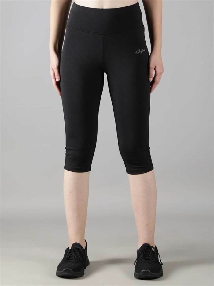 Waylene Black Tracksuit with Capri Tights for Women, Shop Online, Buy Online - Ideal for Sports and Casual Wear - Image 7