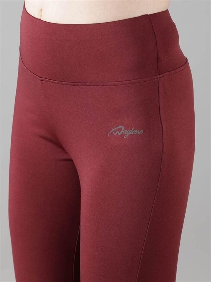 Waylene Wine Capri Tights for Women, Perfect for Active Lifestyles - Shop Online, Buy Online - Image 4