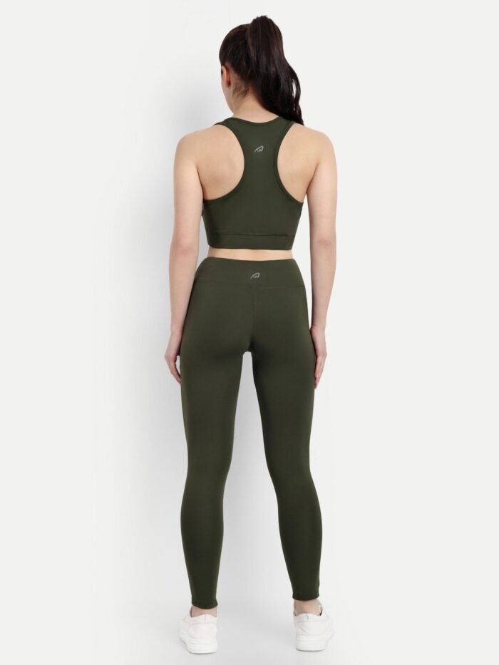 Waylene Olive Green Track Suit for Women, Premium Western Wear, Shop Online, Buy Online - Image 5