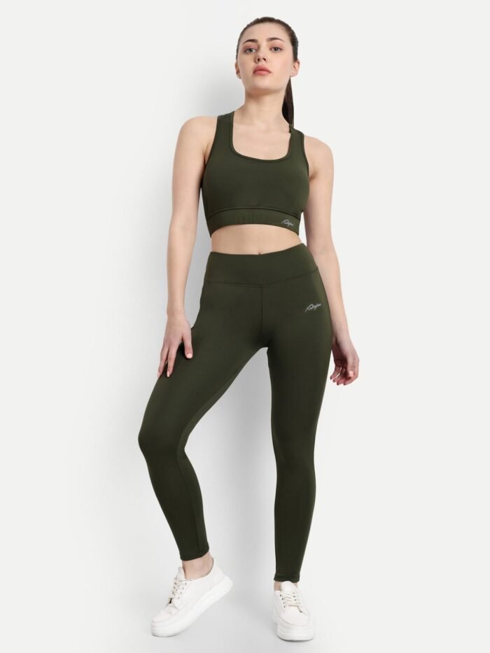 Waylene Olive Green Track Suit for Women, Premium Western Wear, Shop Online, Buy Online