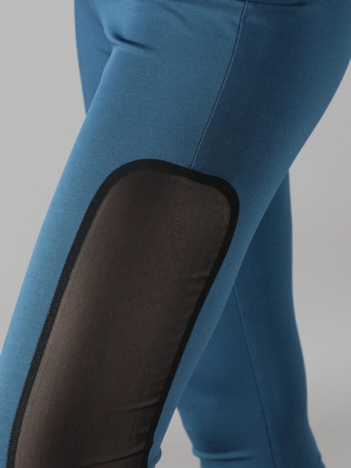 Waylene Teal Blue Track Suit Capri and Sports Bra Set for Women, Comfortable Gym Wear, Shop Online, Buy Online - Image 7