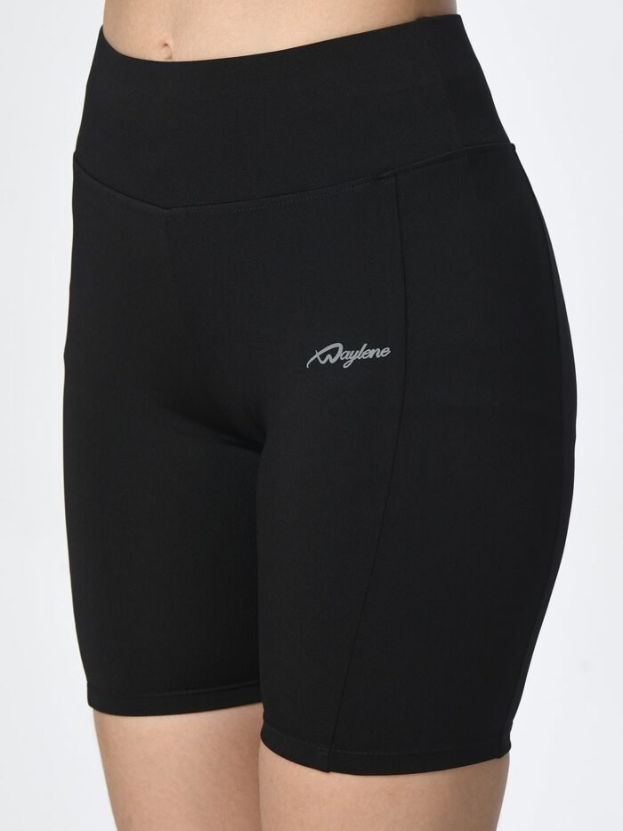 Waylene High-Performance Black Shorts for Women | Gym, Yoga & Running - Image 5
