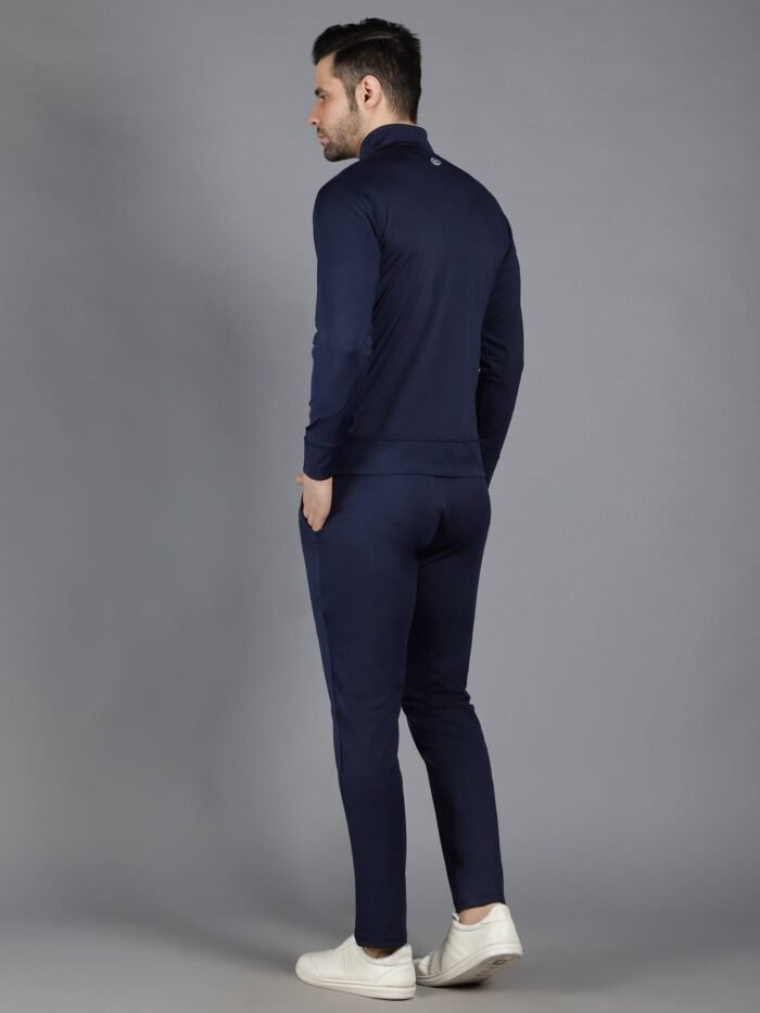 Waylene Slimfit Training Sweatshirt and Trackpant Set in Navy Blue for Men, Perfect for Gym & Casual Wear, Shop Online, Buy Online - Image 5
