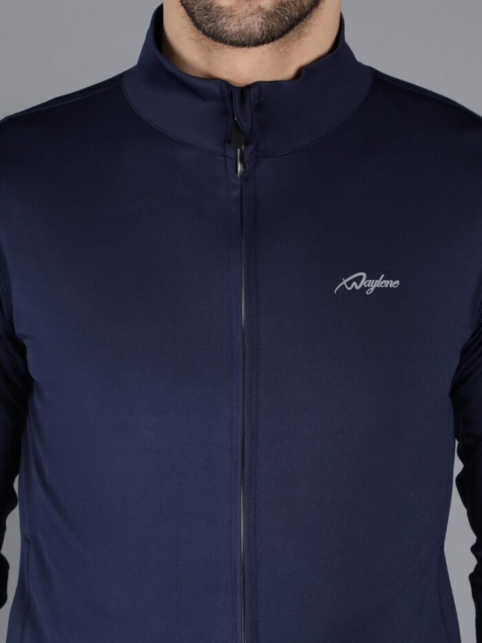 Waylene Slimfit Training Sweatshirt and Trackpant Set in Navy Blue for Men, Perfect for Gym & Casual Wear, Shop Online, Buy Online - Image 6