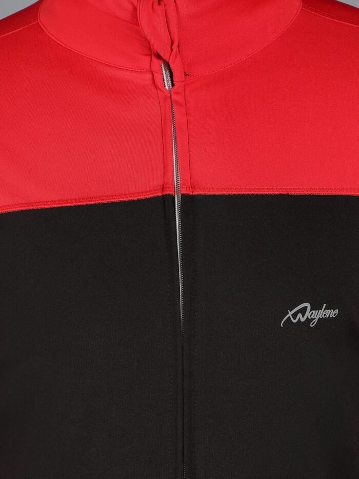 Waylene Red and Black Slimfit Training Tracksuit for Men, Shop Online, Buy Online - Image 5
