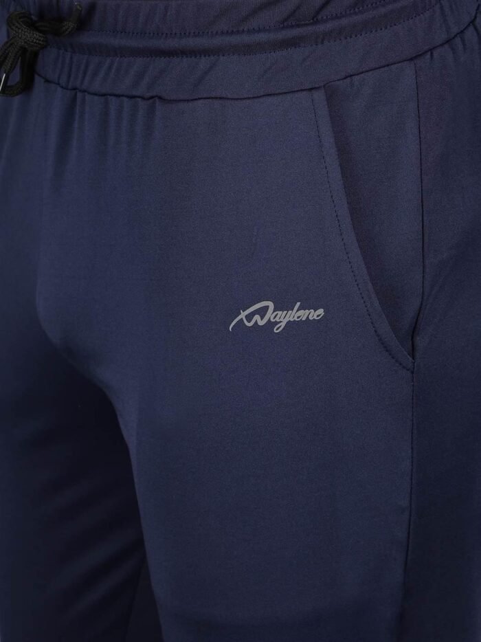 Waylene Navy Blue Solid Trackpant for Women, Perfect for Casual Wear, Shop Online, Buy Online - Image 5