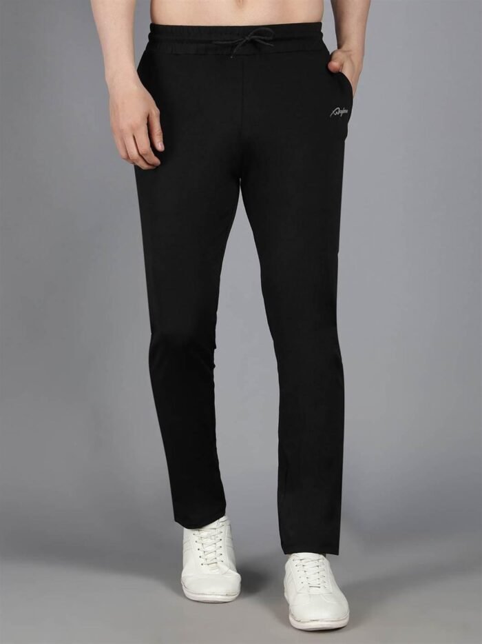 Waylene Black Solid Trackpant for Women, Premium Western Wear, Shop Online, Buy Online