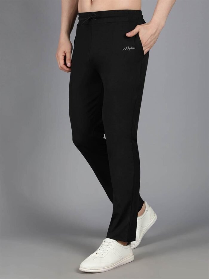 Waylene Black Solid Trackpant for Women, Premium Western Wear, Shop Online, Buy Online - Image 2